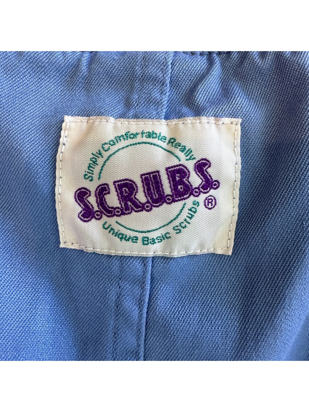 Classic S.C.R.U.B.S. SmartScrubs Green Drawstring Durable Cotton Blend Medium S - Picture 6 of 12